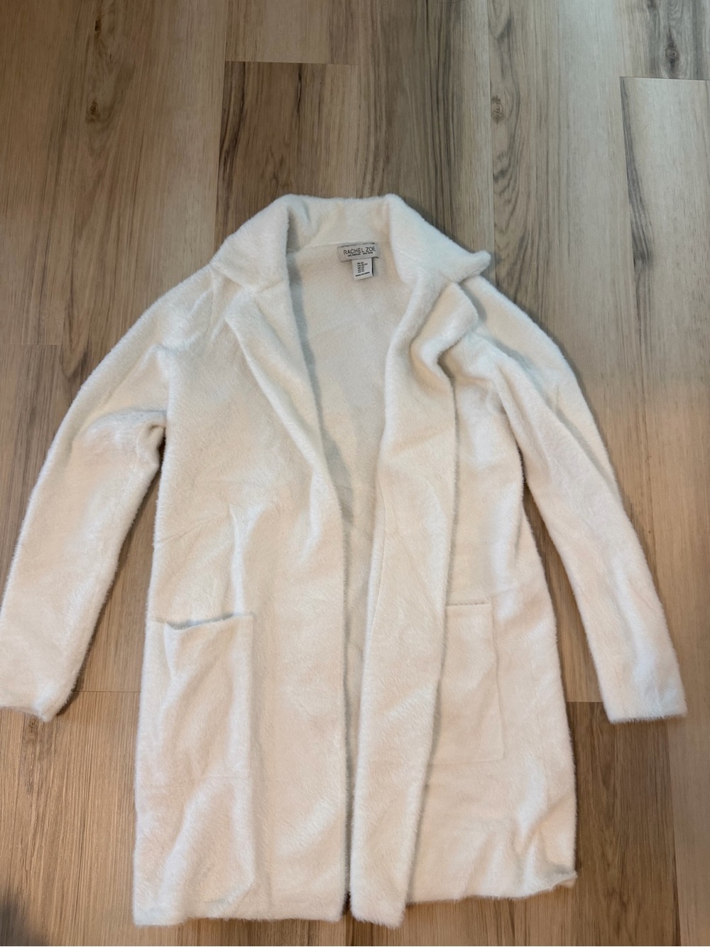 Rachel Zoe Cream Teddy Coat